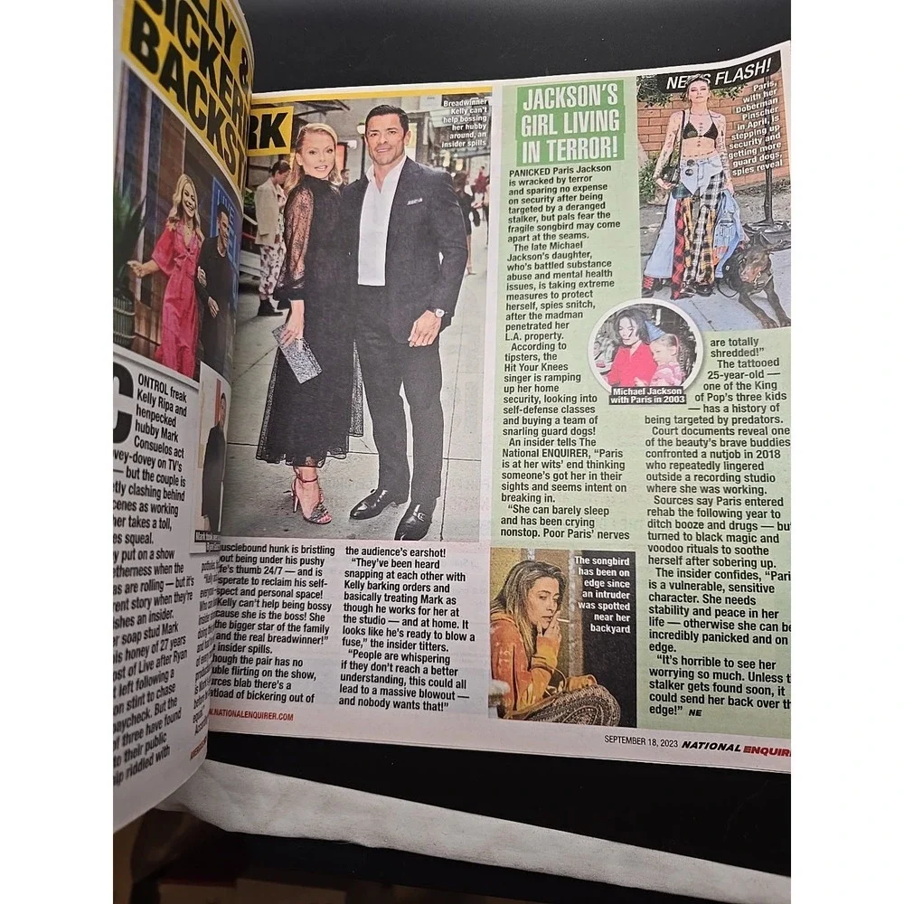 National Enquirer Hollywood Haters Britney Spears Bob Barker Kevin Costner 2023‎